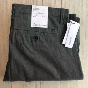 Calvin Klein Straight Fit Slacks Size 34 x 32
